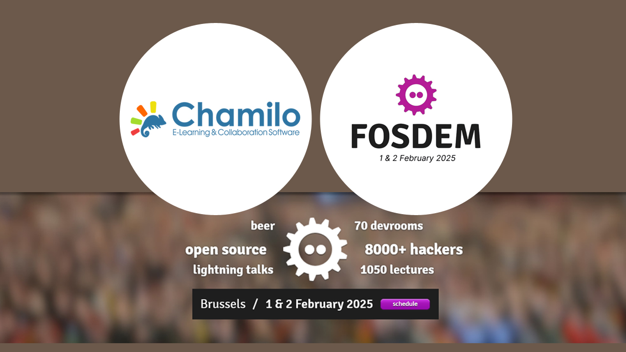Chamilo au FOSDEM 2025 Chamilo au FOSDEM 2025