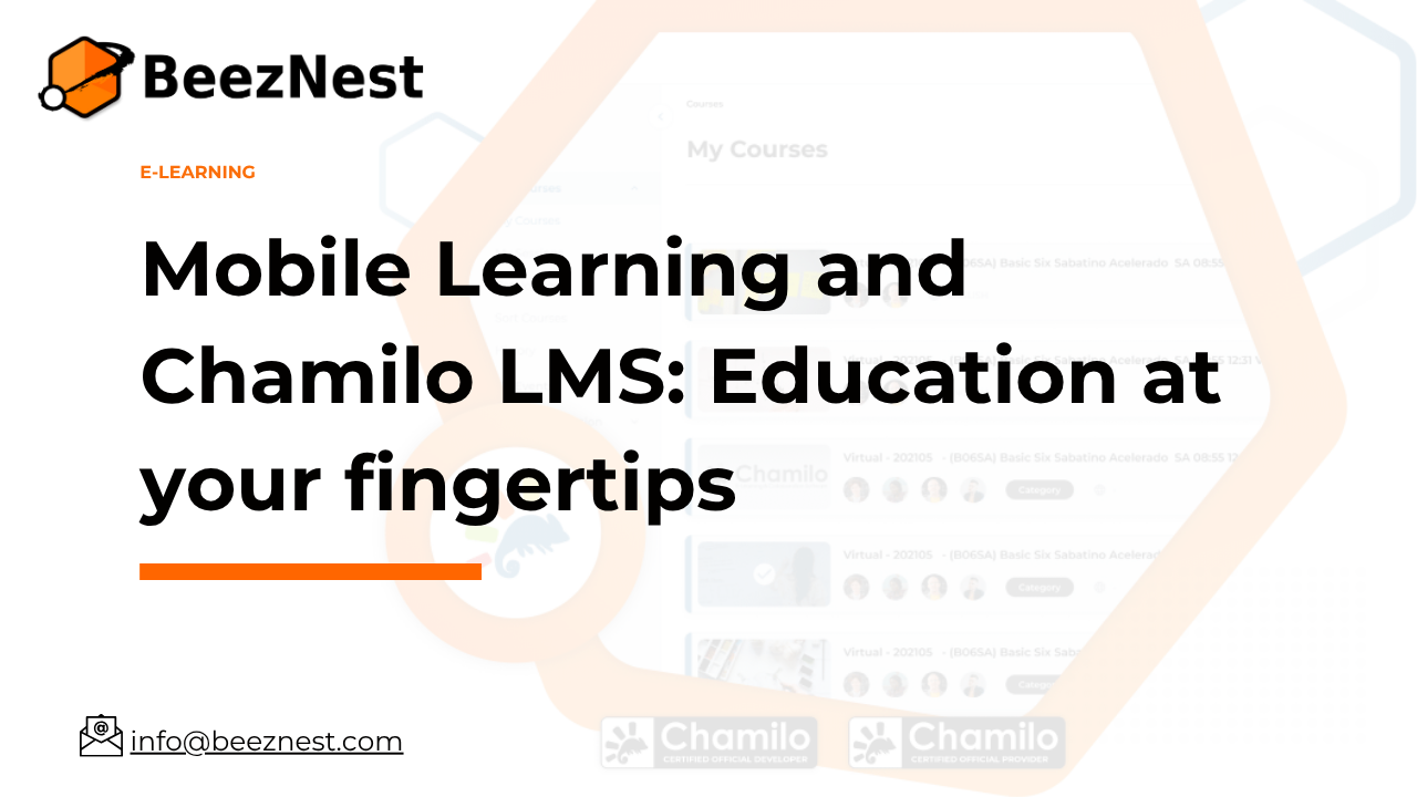 Mobile learning et Chamilo LMS, l'éducation à portée de main.  Mobile learning et Chamilo LMS, l'éducation à portée de main.